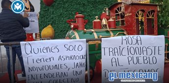 Despidos masivos desatan plantón de morenistas en Tecámac Despidos masivos desatan plantón de morenistas en Tecámac