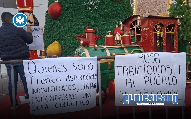 Despidos masivos desatan plantón de morenistas en Tecámac