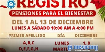 Inicia registro para pensiones de Bienestar a adultos mayores y mujeres Inicia registro para pensiones de Bienestar a adultos mayores y mujeres