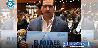 PAN rechaza aprobación de Ley General de Aguas PAN rechaza aprobación de Ley General de Aguas