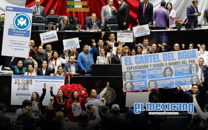 Diputados aprueban Ley de Aguas en lo general; prevé hasta ocho años de prisión por delitos hídricos Diputados aprueban Ley de Aguas en lo general; prevé hasta ocho años de prisión por delitos hídricos