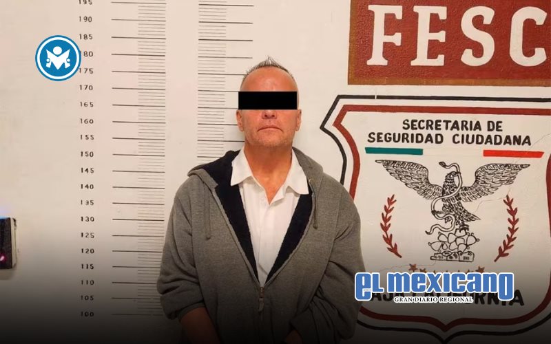 Cae fugitivo de EU que se hacía pasar por agente del FBI