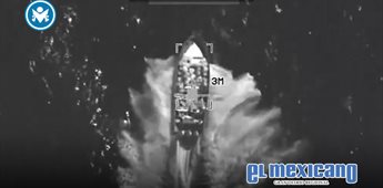 EU publica video de nuevo ataque a presunta narcolancha en el Pacífico Oriental EU publica video de nuevo ataque a presunta narcolancha en el Pacífico Oriental