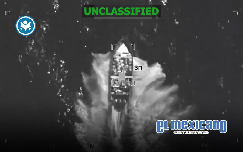 EU publica video de nuevo ataque a presunta narcolancha en el Pacífico Oriental EU publica video de nuevo ataque a presunta narcolancha en el Pacífico Oriental