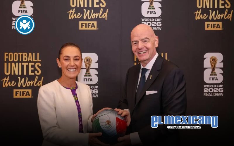 Celebra Concanaco Servytur la participación de la presidenta Claudia Sheinbaum en el sorteo del Mundial 2026