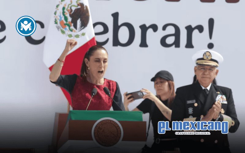Claudia Sheinbaum encabeza festejo por 7 años de la 4T en Zócalo capitalino Claudia Sheinbaum encabeza festejo por 7 años de la 4T en Zócalo capitalino
