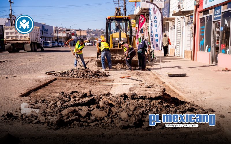 Intensifican obras de bacheo en nueve vialidades esta semana Intensifican obras de bacheo en nueve vialidades esta semana
