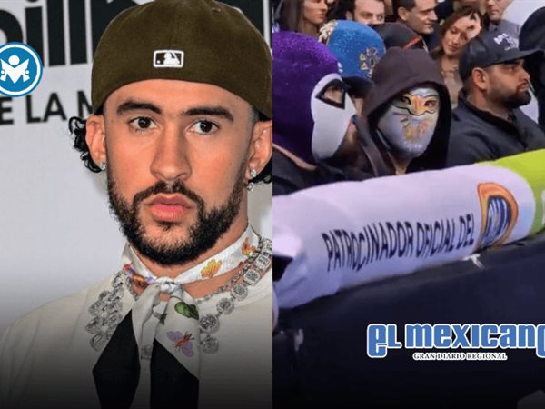 Bad Bunny fue visto en primera fila de la Arena M&eacute;xico