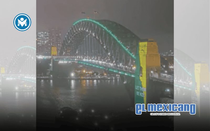 Sídney ilumina su icónico puente con poderoso mensaje Sídney ilumina su icónico puente con poderoso mensaje