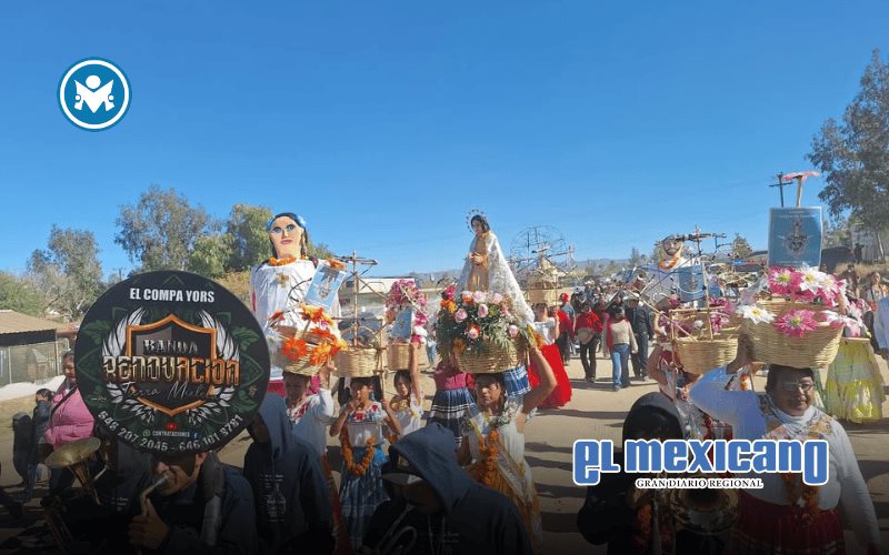 Festejan a la Virgen de Juquila en Ojos Negros, Ensenada Festejan a la Virgen de Juquila en Ojos Negros, Ensenada