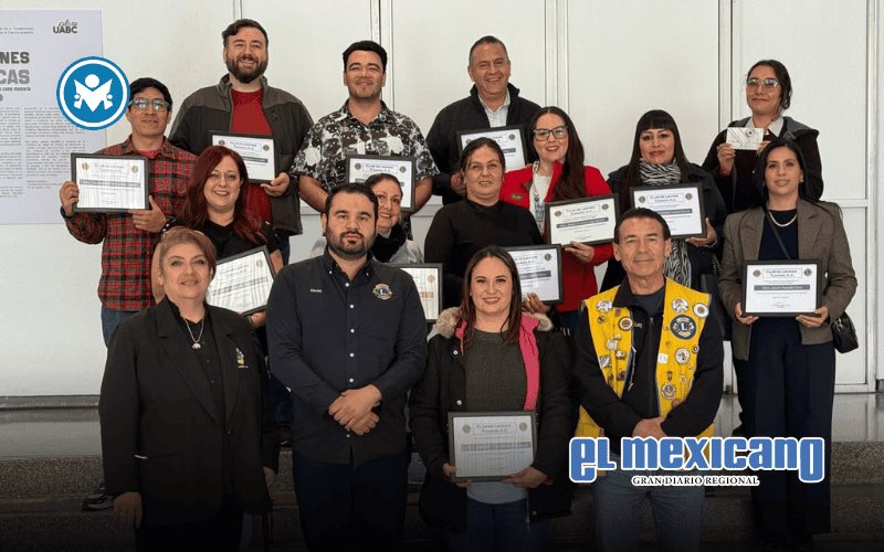 Club de Leones reconoce a coordinadores de servicio social de la UABC Club de Leones reconoce a coordinadores de servicio social de la UABC