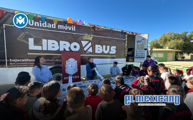 Librobus de cultura inicia recorrido Letras Peninsulares en comunidades de BC Librobus de cultura inicia recorrido Letras Peninsulares en comunidades de BC