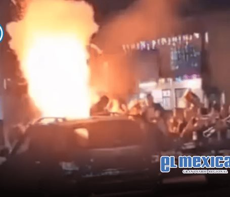 Explota camioneta con pirotecnia en Guanajuato en celebración a la Guadalupana Explota camioneta con pirotecnia en Guanajuato en celebración a la Guadalupana