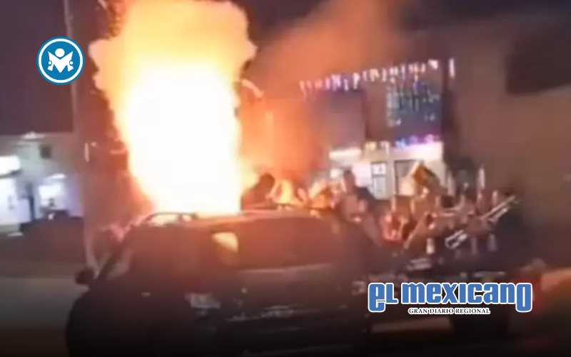 Explota camioneta con pirotecnia en Guanajuato en celebración a la Guadalupana Explota camioneta con pirotecnia en Guanajuato en celebración a la Guadalupana