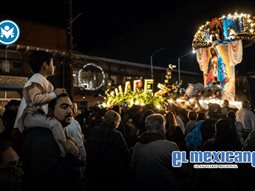 Comerciantes celebran la tradicional peregrinación en honor a la Virgen de Guadalupe Comerciantes celebran la tradicional peregrinación en honor a la Virgen de Guadalupe
