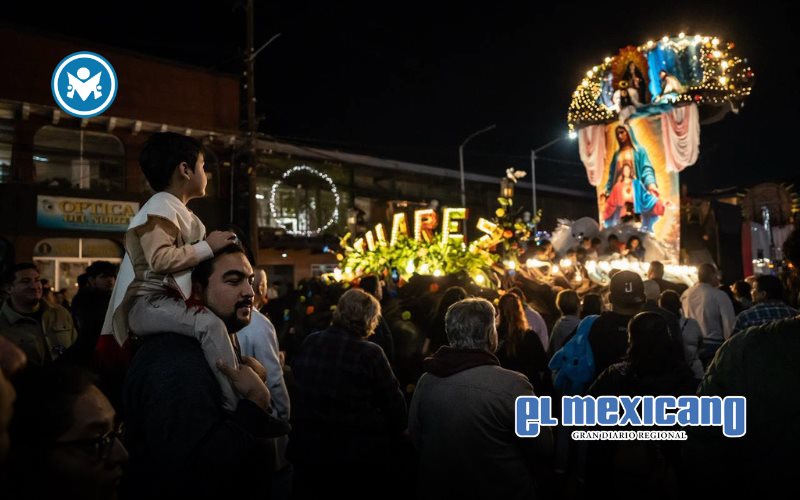 Comerciantes celebran la tradicional peregrinación en honor a la Virgen de Guadalupe Comerciantes celebran la tradicional peregrinación en honor a la Virgen de Guadalupe
