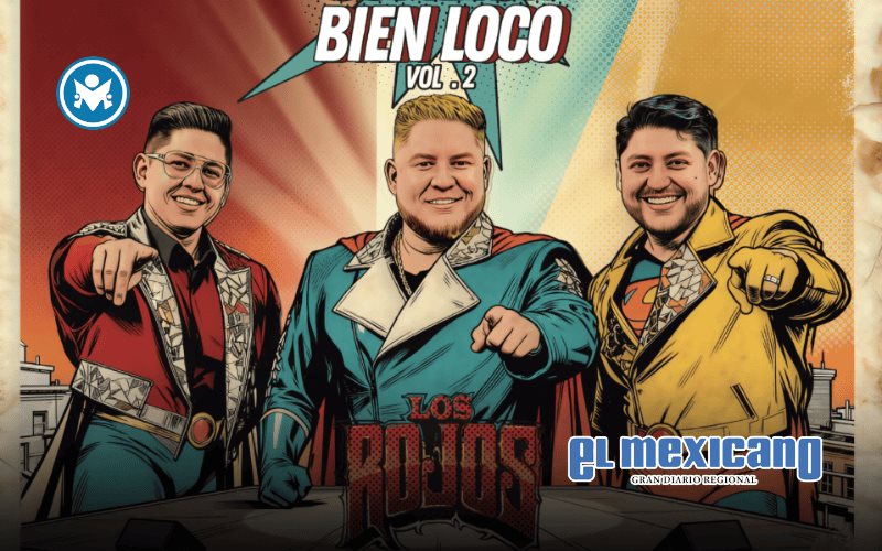 LOS ROJOS lanzan "Puro Cumbión Bien Loco Vol. 2" para animar las posadas LOS ROJOS lanzan "Puro Cumbión Bien Loco Vol. 2" para animar las posadas