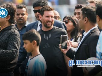 Fanáticos vandalizan estadio en Calcuta tras breve aparición de Lionel Messi Fanáticos vandalizan estadio en Calcuta tras breve aparición de Lionel Messi