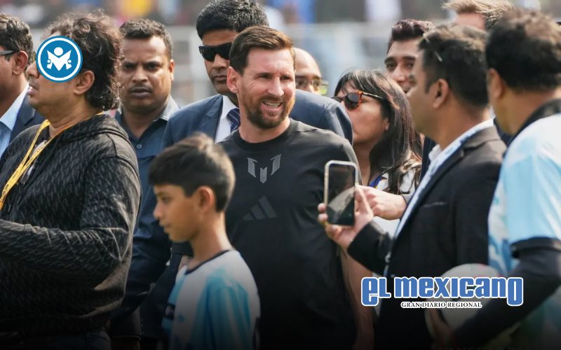 Fanáticos vandalizan estadio en Calcuta tras breve aparición de Lionel Messi Fanáticos vandalizan estadio en Calcuta tras breve aparición de Lionel Messi