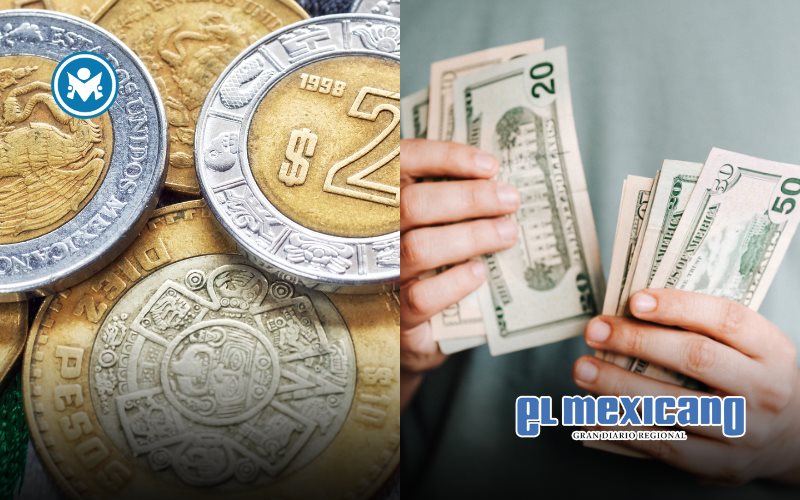 Peso mexicano se fortalece y d&oacute;lar cae por debajo de 18 pesos en M&eacute;xico