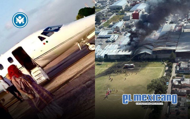 Identifican a la empresa del jet que cayó en Toluca; fue usado por Layda Sansores Identifican a la empresa del jet que cayó en Toluca; fue usado por Layda Sansores