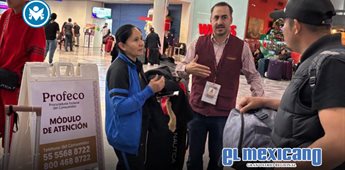 Profeco activa atención a pasajeros por demoras y cancelaciones en aeropuerto Profeco activa atención a pasajeros por demoras y cancelaciones en aeropuerto