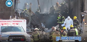 Localizan caja negra de jet que se estrelló en Toluca; AFAC inicia investigación Localizan caja negra de jet que se estrelló en Toluca; AFAC inicia investigación