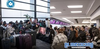 Contin&uacute;a el caos el el Aeropuerto de Tijuana tras cancelaciones
