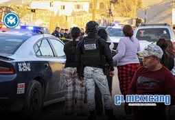 Enfrentamiento armado con polic&iacute;as municipales deja dos detenidos en Maclovio Rojas