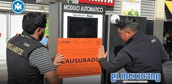 Clausuran estacionamientos de plazas Pac&iacute;fico, Bugambilias, Oasis, 5 y 10 y La Tecnolog&iacute;a