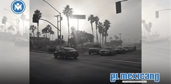 Niebla baja en California y Tijuana genera confusi&oacute;n con "mito