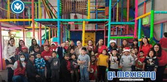 Celebra DIF Ensenada posada navide&ntilde;a del programa Maestro Sombra