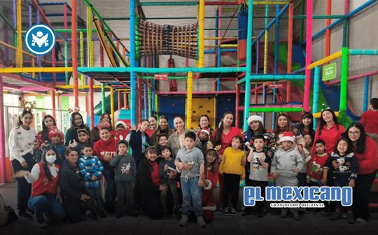 Celebra DIF Ensenada posada navide&ntilde;a del programa Maestro Sombra