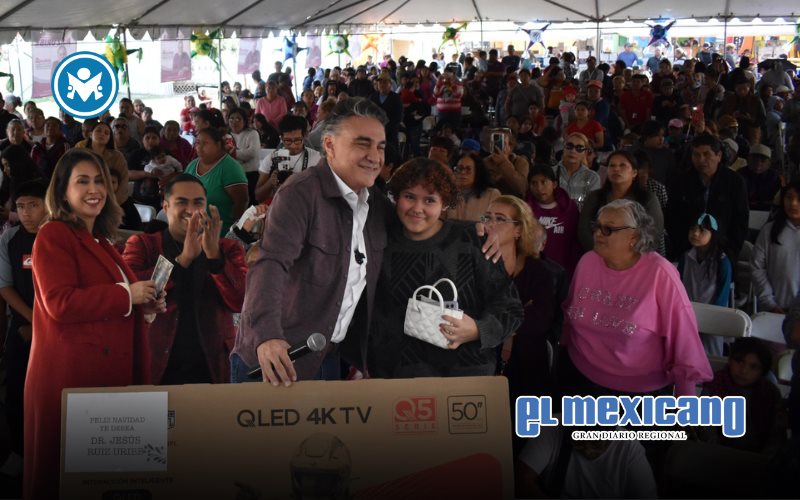 Gran posada navide&ntilde;a en Ojo de Agua organizada por Ruiz Uribe