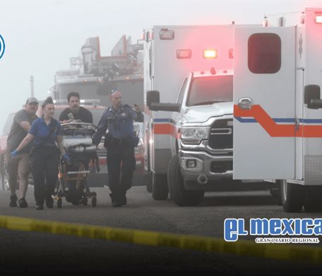 Dos muertos tras accidente de aeronave de la Semar en Texas