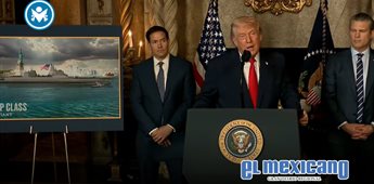Trump anuncia nueva clase Trump de buques para modernizar la Marina de EU
