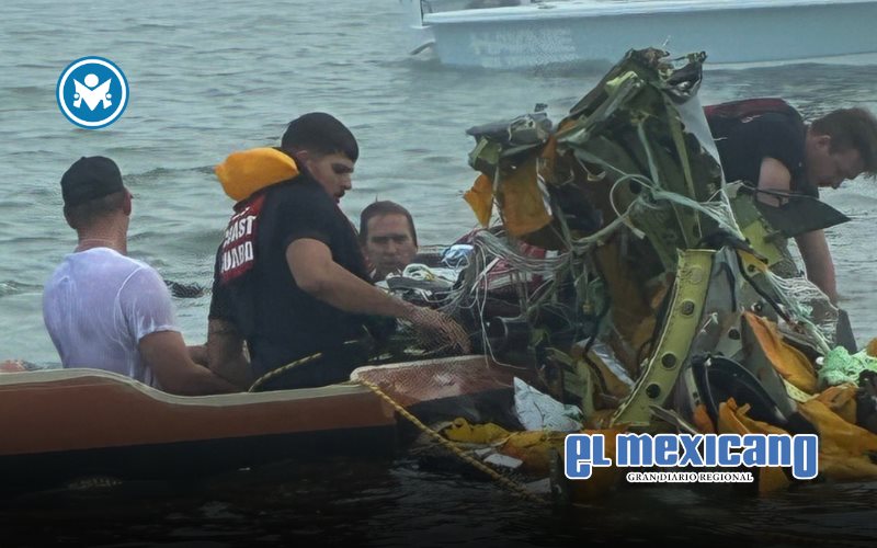 Hallan sin vida a persona desaparecida tras accidente a&eacute;reo de la Semar en Texas