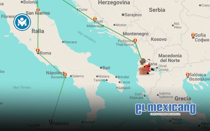 Sigue en vivo el recorrido de Santa Claus esta Navidad 2025 Sigue en vivo el recorrido de Santa Claus esta Navidad 2025