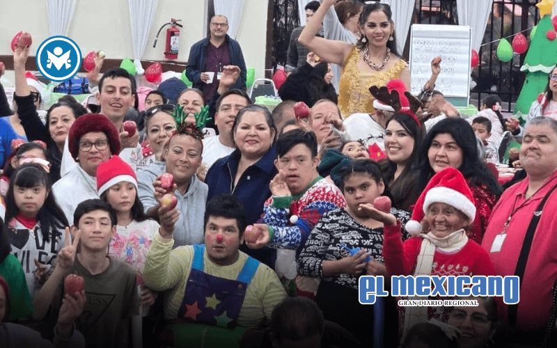 La diputada bajacaliforniana Evangelina Moreno celebra festejo incluyente denominado Navidad sin Barreras