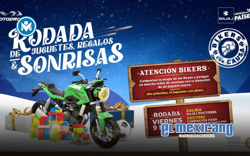 BAJAJ impulsa campa&ntilde;a de juguetes para apoyar a ni&ntilde;os de la Fundaci&oacute;n PAIDI