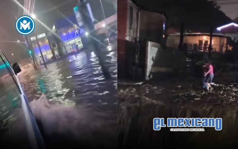 Lluvias provocan afectaciones viales y m&uacute;ltiples accidentes