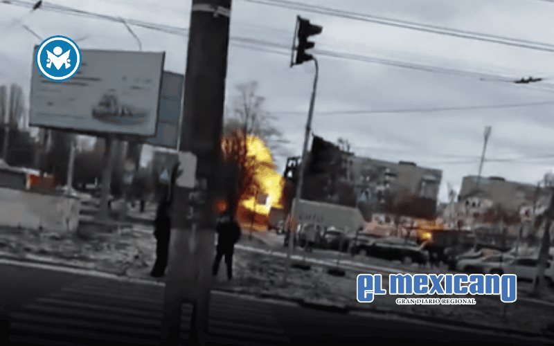 Dron ruso Shahed impacta parada de autob&uacute;s en Bila Tserkva