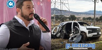 Fallece alcalde de Tepeapulco, Hidalgo, en accidente vehicular