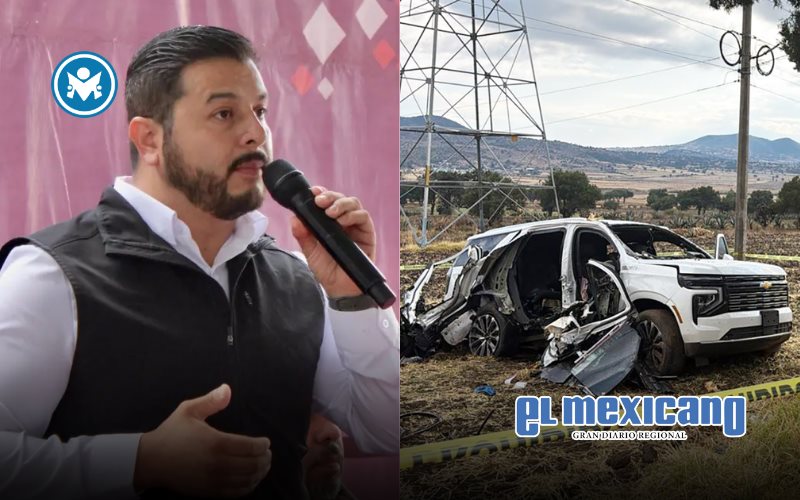 Fallece alcalde de Tepeapulco, Hidalgo, en accidente vehicular