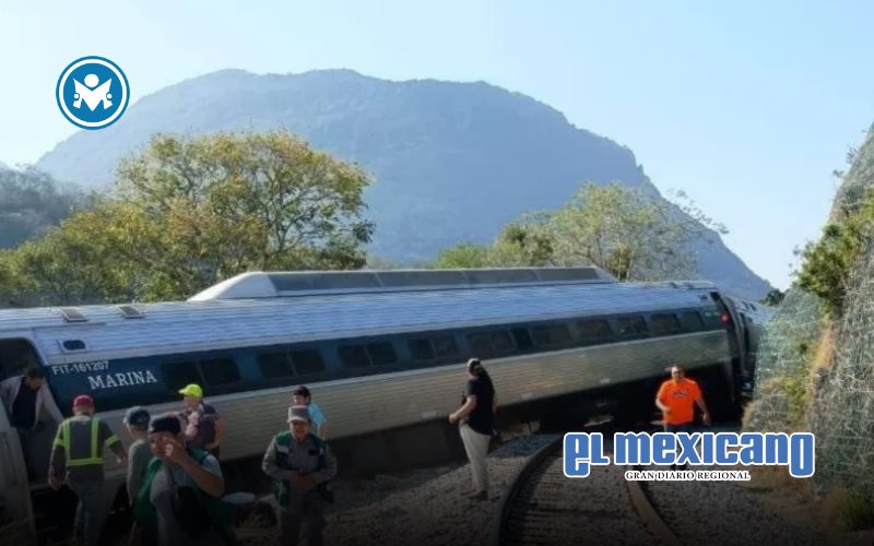 Se descarrila máquina del Tren Interoceánico en Oaxaca Se descarrila máquina del Tren Interoceánico en Oaxaca