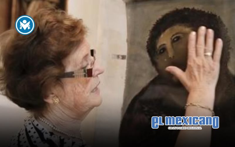 Muere Cecilia Gim&eacute;nez, la restauradora del Ecce Homo de Borja