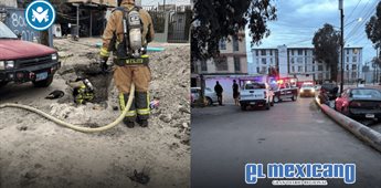 Fuga de gas moviliza a bomberos y policía en Infonavit La Mesa Fuga de gas moviliza a bomberos y policía en Infonavit La Mesa