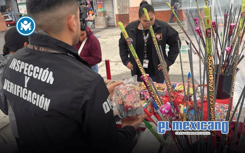 Refuerzan operativos y decomisa 560 kilos de pirotecnia antes de fin de a&ntilde;o