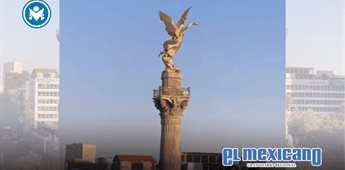 El &Aacute;ngel de la Independencia se tambalea visiblemente tras sismo de 6.5 en Guerrero