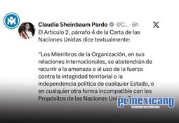 Manifestantes protestan en CDMX por bombardeo estadounidense y detenci&oacute;n de Maduro